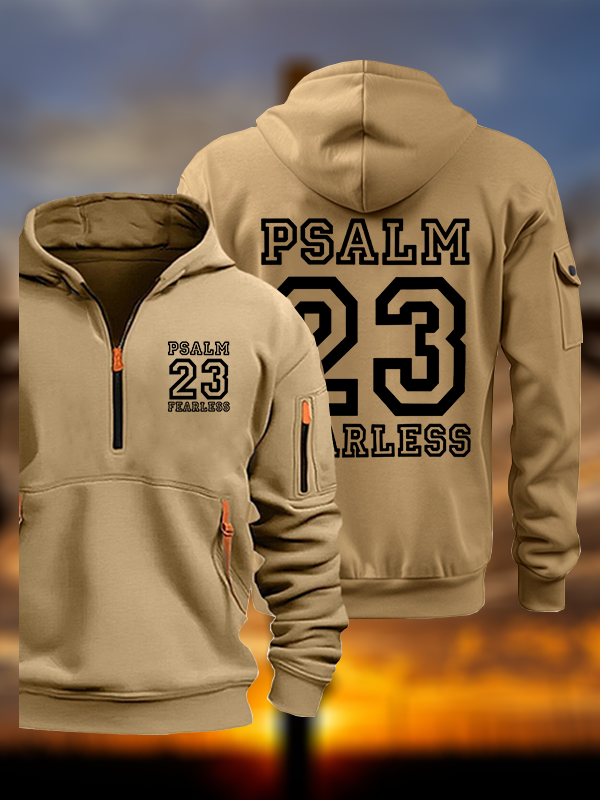 Psalm 23 Jesus God Christian Zipper Hoodies