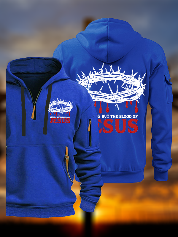 Blood Of Jesus  Jesus God Christian Zipper Hoodies