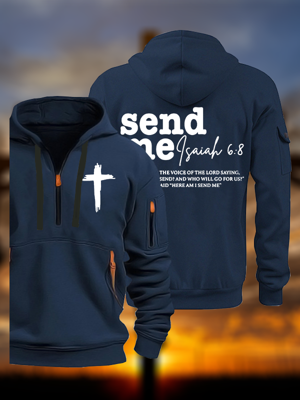  Send Me Jesus God Christian Zipper Hoodies