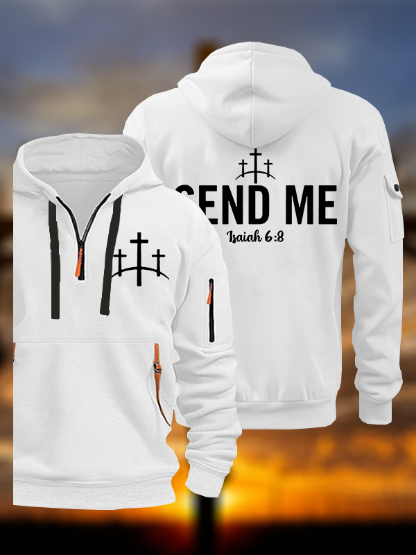 Send Me Jesus God Christian Zipper Hoodies