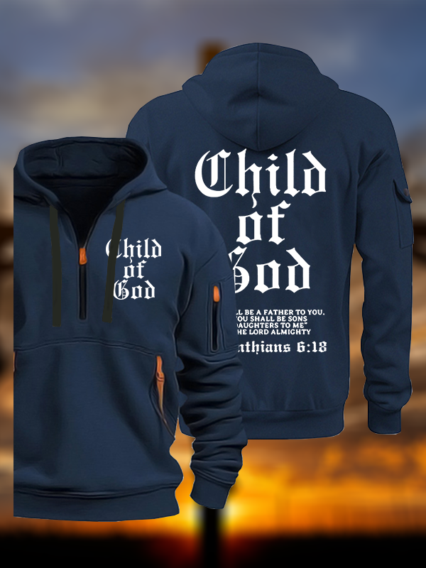 Child Of God Jesus God Christian Zipper Hoodies
