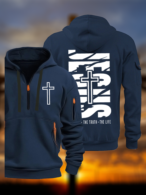 Jesus The Way The Truth The Life Jesus God Christian Zipper Hoodies
