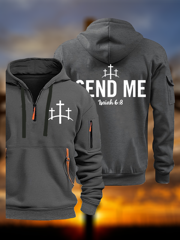 Send Me Jesus God Christian Zipper Hoodies