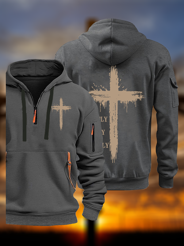 Act Justly Love Mercy Walk Humbly Jesus God Christian Zipper Hoodies