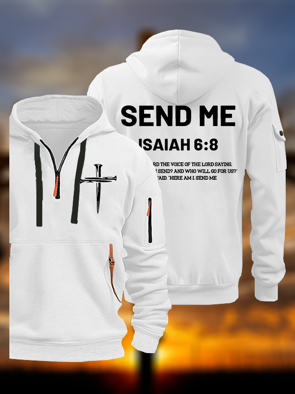 Send Me Jesus God Christian Zipper Hoodies