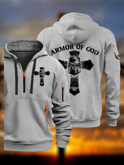 Armor of God Jesus God Christian Zipper Hoodies