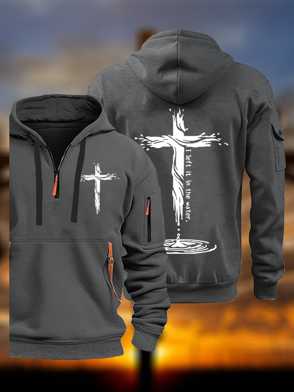 I Left It in the Water Jesus God Christian Zipper Hoodies