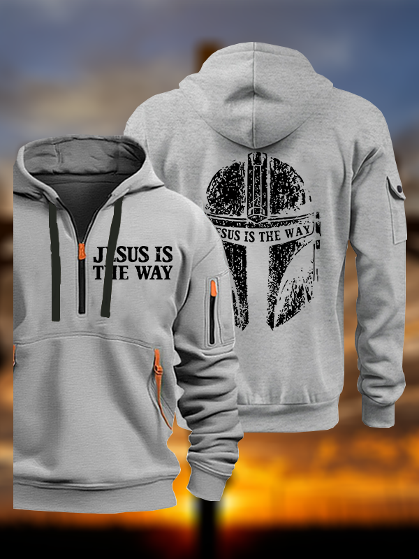 Jesus Is The Way Jesus God Christian Zipper Hoodies