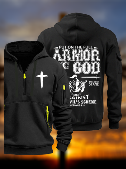 Armor of God Jesus God Christian Zipper Hoodies