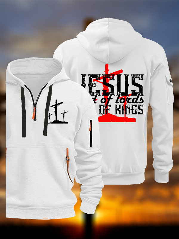 King Of Kings Lord Of Lords Jesus God Christian Zipper Hoodies