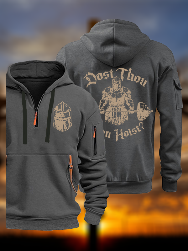 Dost Thou Even Hoist? Jesus God Christian Zipper Hoodies
