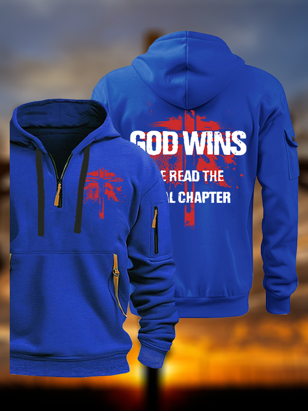 God Wins Jesus God Christian Zipper Hoodies