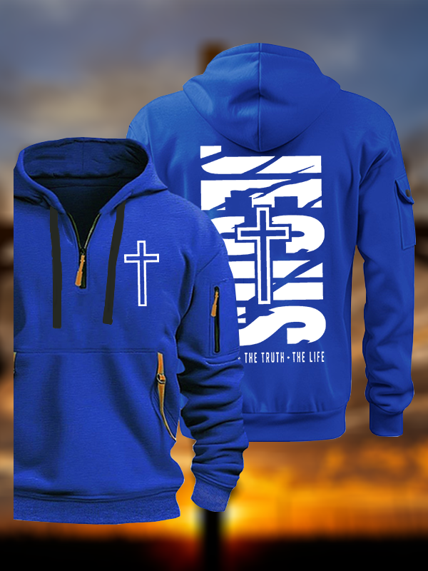 Jesus The Way The Truth The Life Jesus God Christian Zipper Hoodies