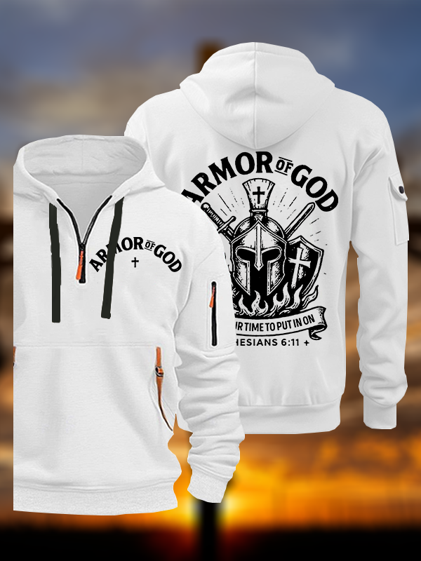 Armor Of God Jesus God Christian Zipper Hoodies