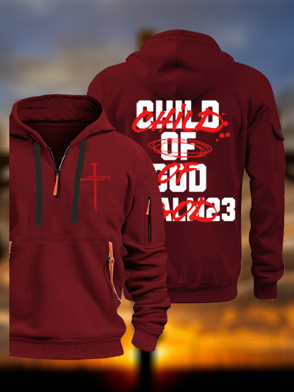 Child Of God Jesus God Christian Zipper Hoodies