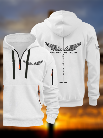 The Way The Truth The Life Jesus God Christian Zipper Hoodies