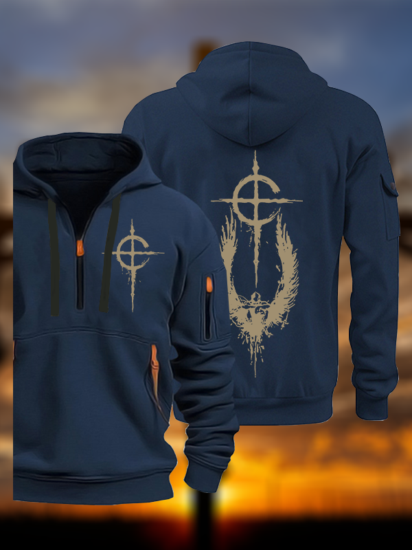 Wings of Faith  Jesus God Christian Zipper Hoodies