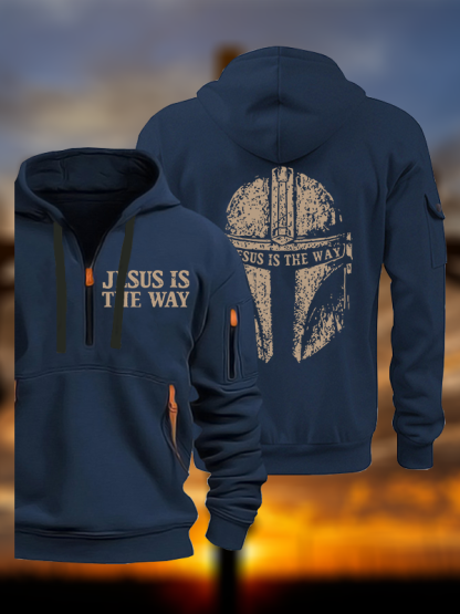 Jesus Is The Way Jesus God Christian Zipper Hoodies