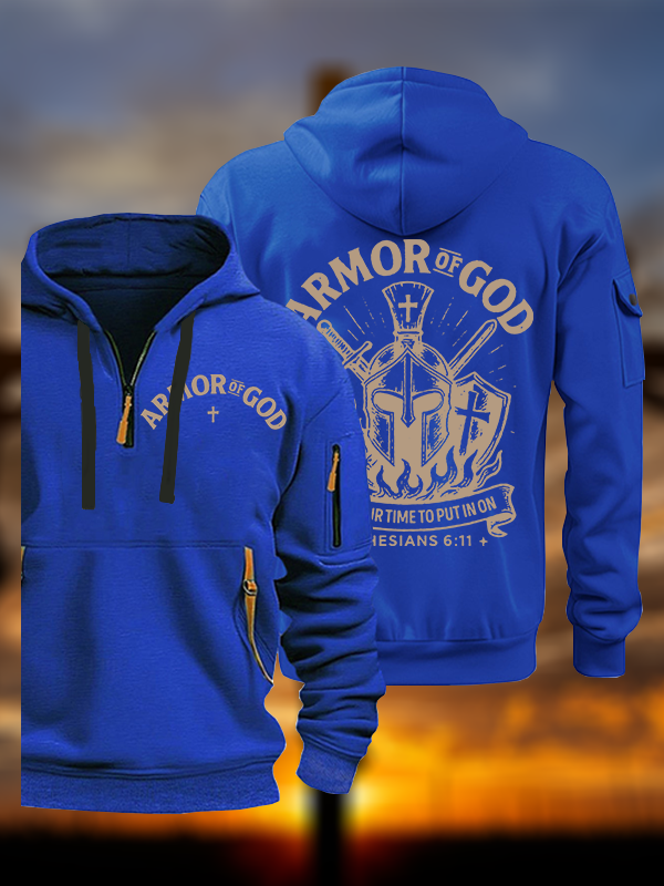 Armor Of God Jesus God Christian Zipper Hoodies