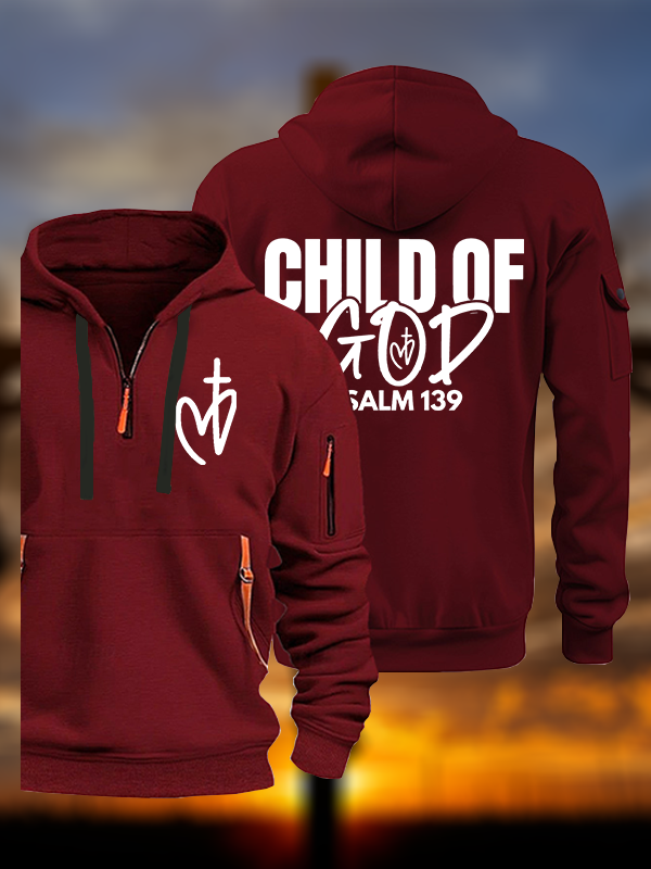 Child Of God Jesus God Christian Zipper Hoodies