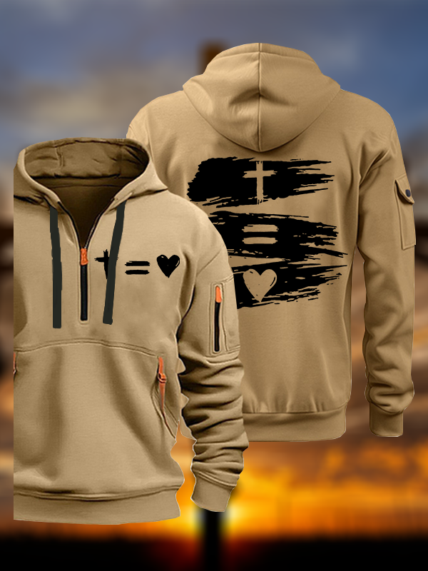 Jesus is Love Jesus God Christian Zipper Hoodies