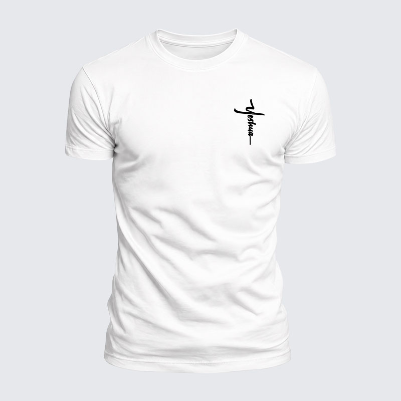 [Copy]Luxe Mercerized Cotton Tee - Knights Templar Crusader Cross Faith