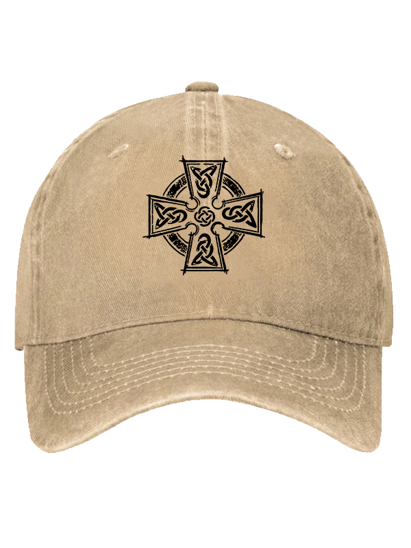Celtic Cross Christian Hat