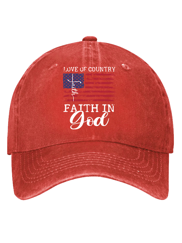 Faith In God Christian Hat