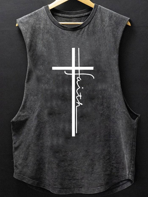 [Copy]Of Course I Talk To God Who Else Can I Trust Christian Washed Tank