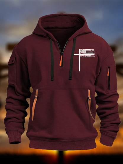 Cross Jesus God Christian Zipper Hoodies