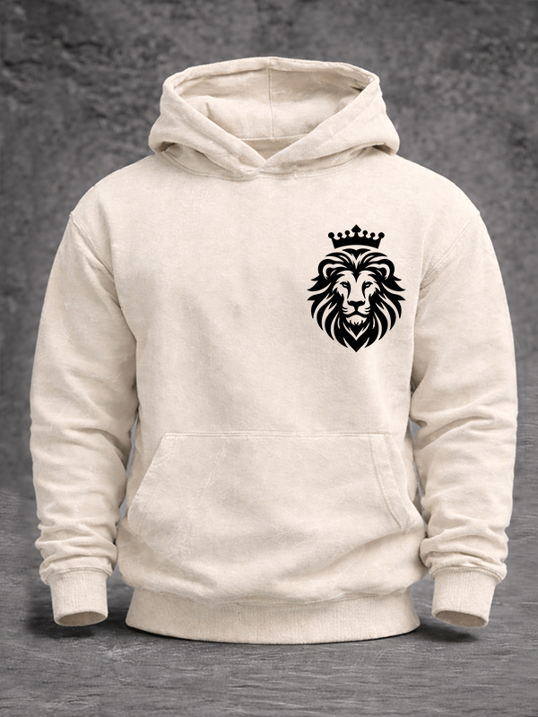 Blessed Loved Led Jesus God Christian Washed Hoodie