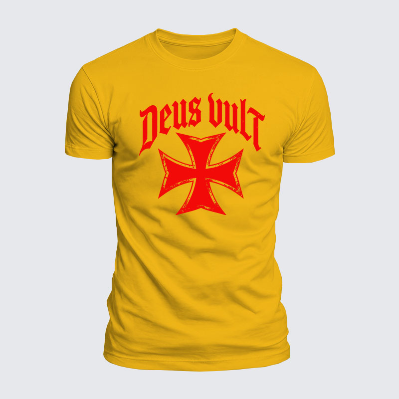 [Copy]Luxe Mercerized Cotton Tee - Deus Vult