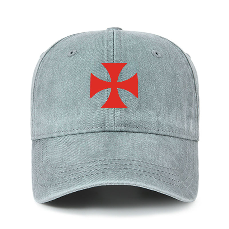Heritage Washed Cap - Knights Templar Cross