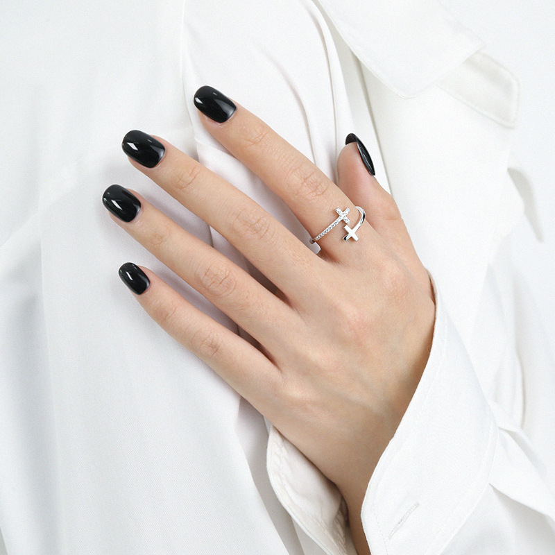 Cross Christian 925 Sterling Silver Ring