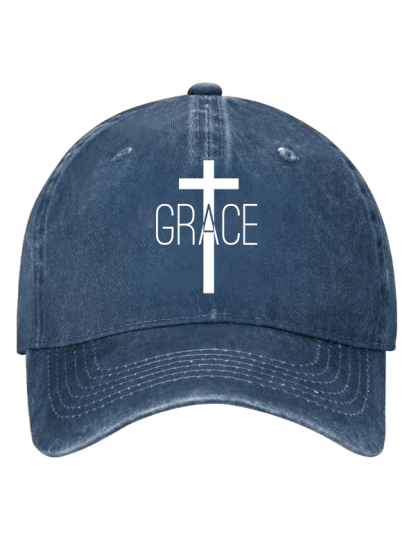 Grace Cross Christian Hat