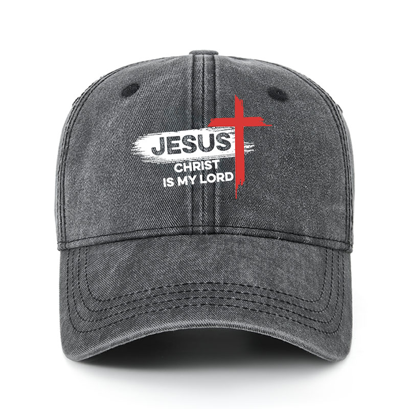 Heritage Washed Cap - Jesus Christ Is My Lord