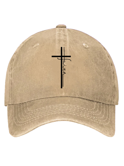 Faith Cross Christian Hat
