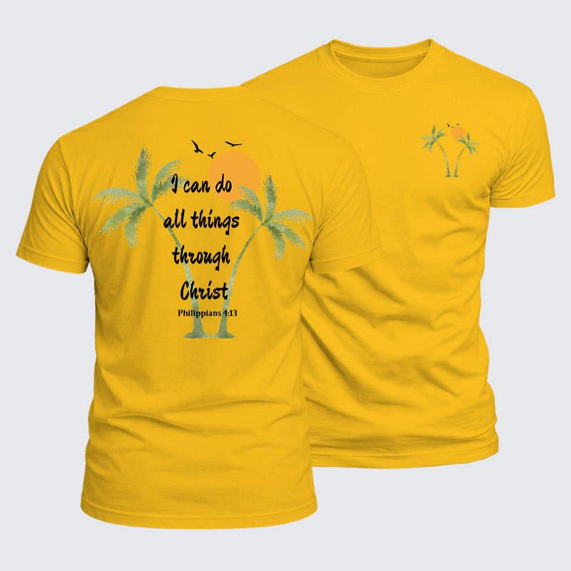 Luxe Mercerized Cotton Tee - Philippians 4:13
