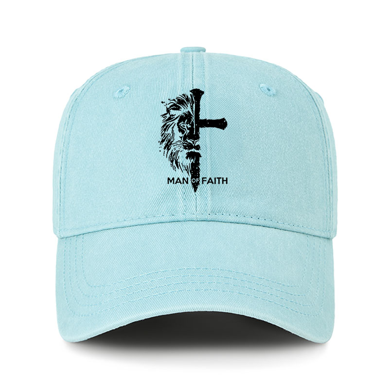 Heritage Washed Cap - Man of Faith