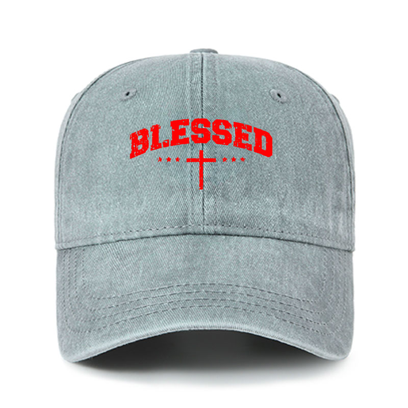Heritage Washed Cap - Blessed Cross