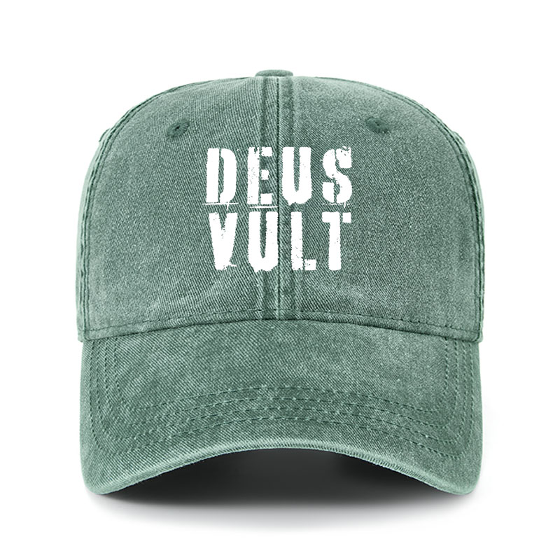 Heritage Washed Cap - Deus Vult 