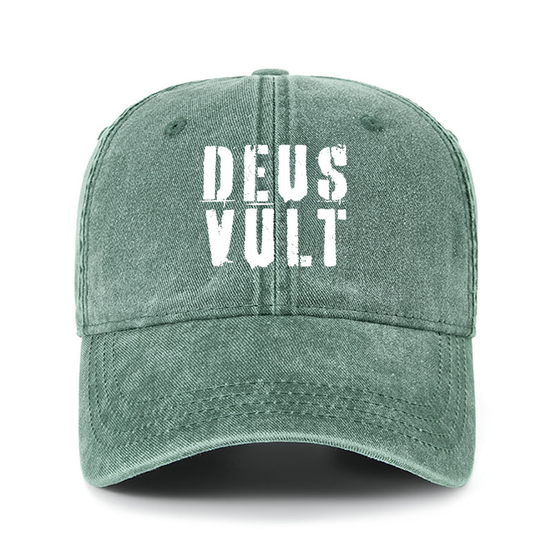 Heritage Washed Cap - Deus Vult 