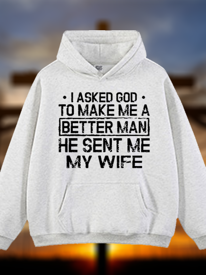 [Copy]Isaiah 6:8 Christian ‘Send Me’ Plush Fleece-Lined Hoodie