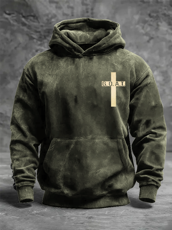 [Copy]Believe Jesus God Christian Washed Hoodie