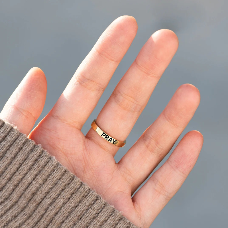 Cross Christian 925 Sterling Silver Ring