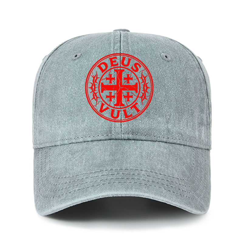 Heritage Washed Cap - Deus Vult