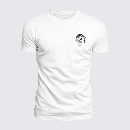 Luxe Mercerized Cotton Tee - Saved Not Soft 