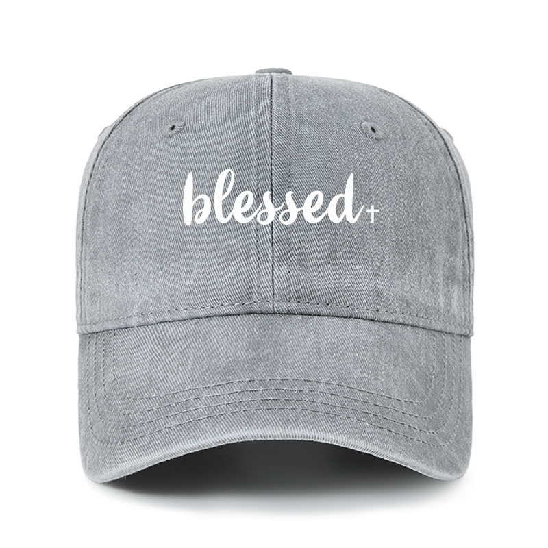 Heritage Washed Cap - Blessed Cross