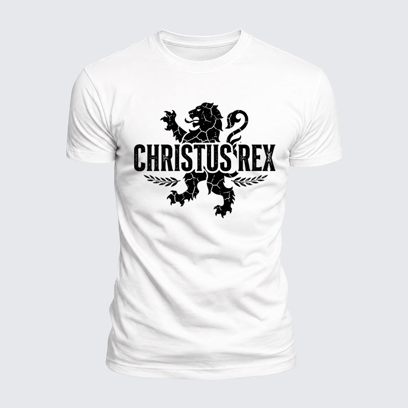 Luxe Mercerized Cotton Tee - Ave Christus Rex