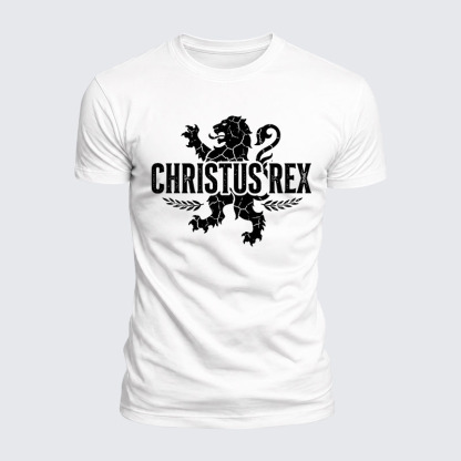 Luxe Mercerized Cotton Tee - Ave Christus Rex